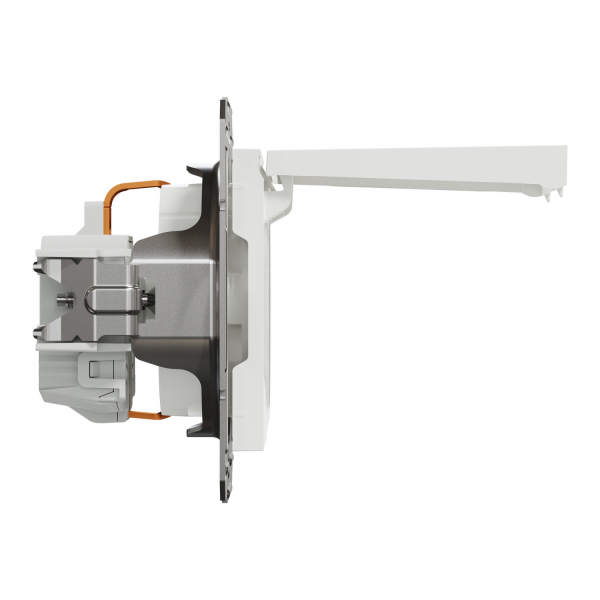 Schneider Asfora - Schutzkontakt Steckdose mit Deckel